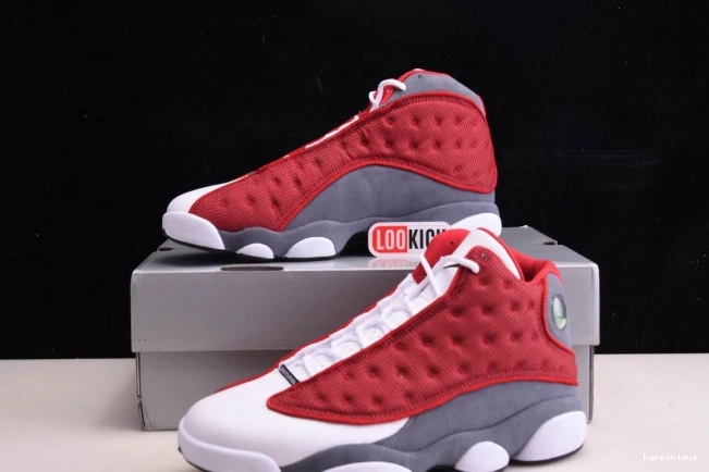HYPE 13 Flint Grey 414571-600 Gym Retro Jordan Air Red 0711